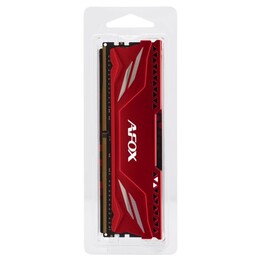 AFOX GAMING DDR4 16GB 3200MHZ CL16 RANK1 XMP2 ROSSO