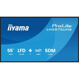 Schermo iiyama LH5575UHS-B2AG 55" 3840x2160 Pannello UHD IPS Haze 25% 500cd/m2