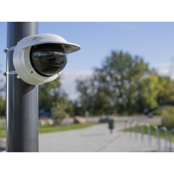 AXIS T91B47 Soporte de poste para cámara de vigilancia, detector de radares, altavoz, carcasa de cámara