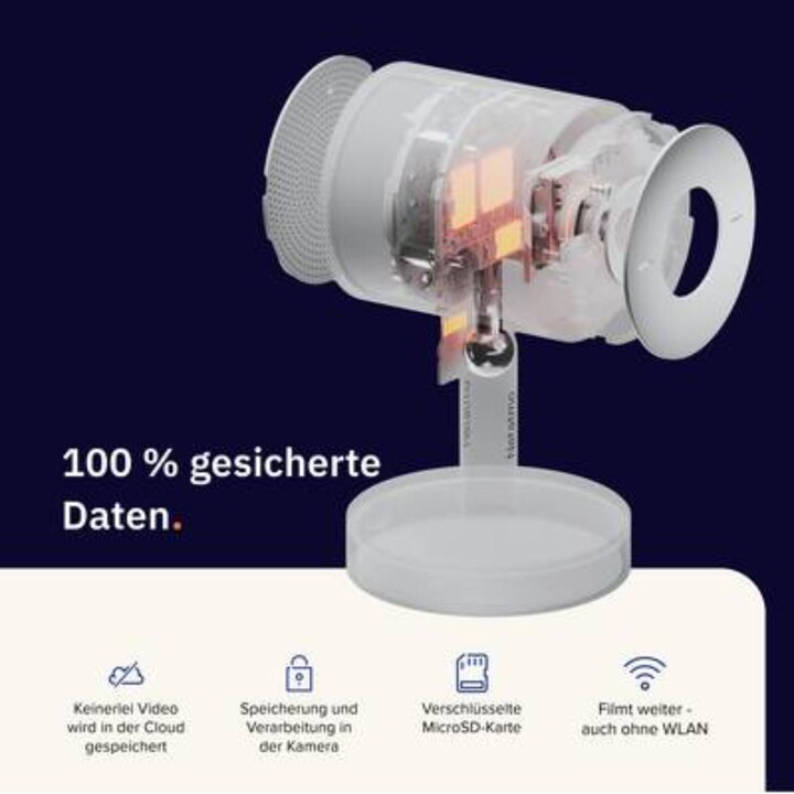 Netatmo Advance NPC-B-EC, Câmara CCTV IP Wi-Fi 2560 x 1440 p