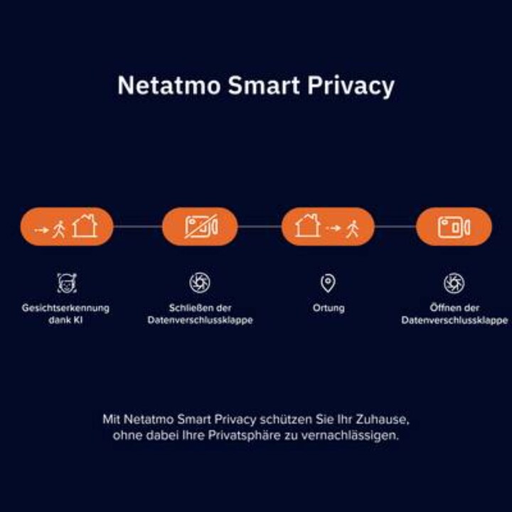 Netatmo Advance NPC-B-EC, Câmara CCTV IP Wi-Fi 2560 x 1440 p