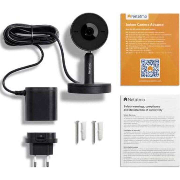 Netatmo Advance NPC-B-EC, Câmara CCTV IP Wi-Fi 2560 x 1440 p