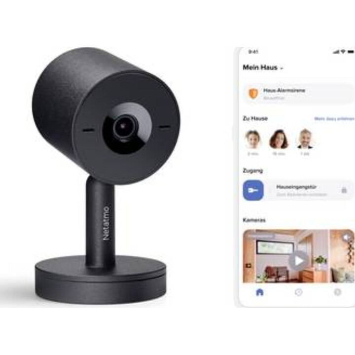 Netatmo Advance NPC-B-EC, Câmara CCTV IP Wi-Fi 2560 x 1440 p