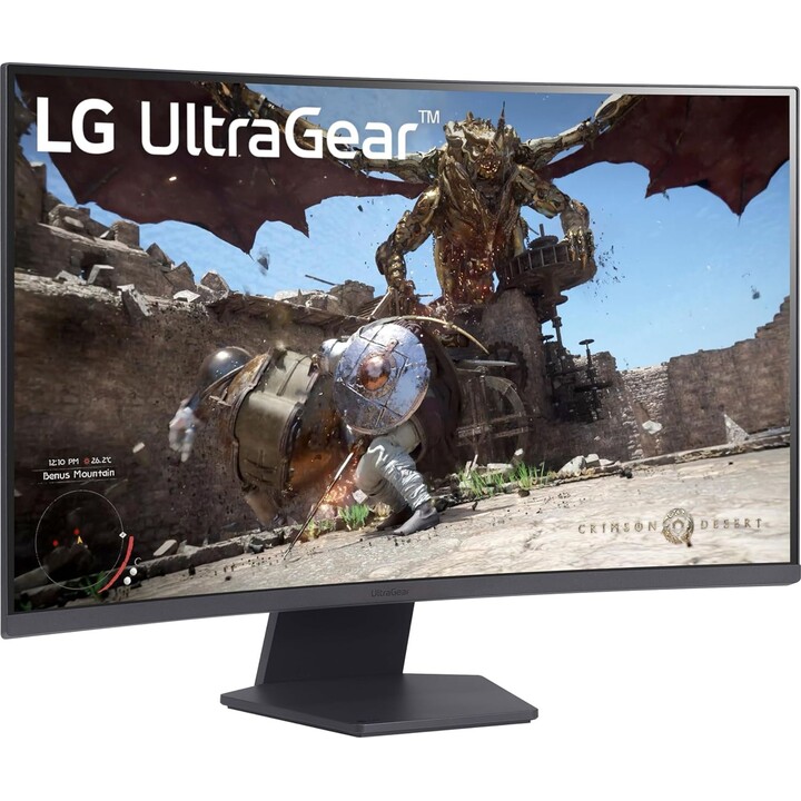 Monitor curvo LG UltraGear 32GS60QC-B 31.5" LED VA QHD 180Hz FreeSync