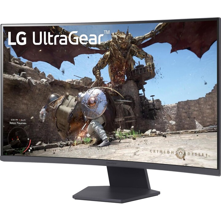 Monitor curvo LG UltraGear 32GS60QC-B 31.5" LED VA QHD 180Hz FreeSync