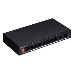 Dahua Technology PoE PFS3010-8ET-96-V2 commutateur réseau Non-géré Gigabit Ethernet (10/100/1000) Connexion Ethernet, supportant