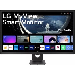 LG 32SR50F-B Smart Monitor 32" IPS Full HD webOS23, Bluetooth, Altavoces y Mando a Distancia Negro