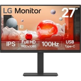 Moniteur LG 27BA650-B 27″ Full HD 100 Hz IPS USB-C Hub VESA Haut-parleurs sans scintillement