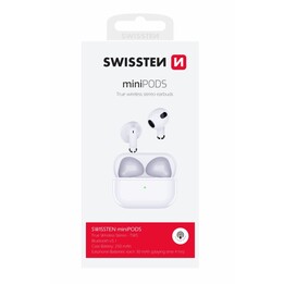 Minipods - Auricolari Bluetooth TWS - Bianco
