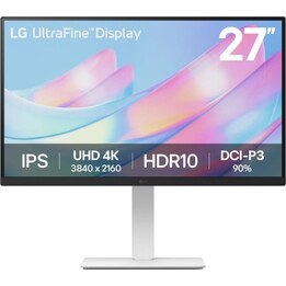 Monitor de altura ajustável LG UltraFine 27US550-W 27" LED IPS UltraHD 4K