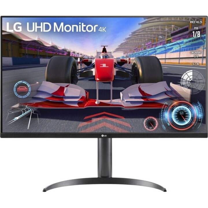 LG 32UR550K-B 31,5 ″ 4K UHD 60 Hz VA HDR10 Altura do monitor / incl. 
