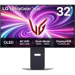 Monitor OLED LG Ultragear 32GX870A-B 32" UltraHD 4K 480Hz 0,03 ms G-SYNC FreeSync HDR10