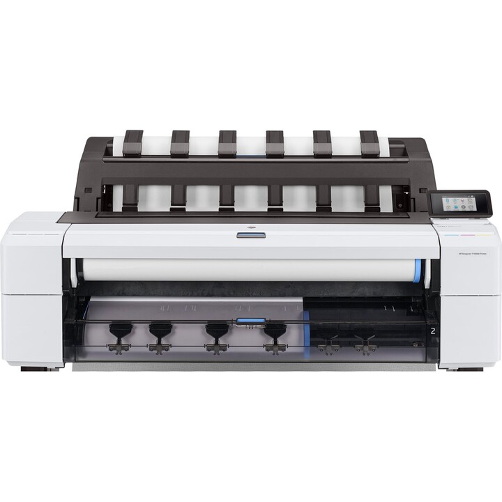 HP DesignJet T1600dr 3EK13A#B19 36 Inch PostScript Printer 914mm Width 2400x1200 dpi Thermal Inkjet 180 A1/hr 128GB RAM 500GB HD