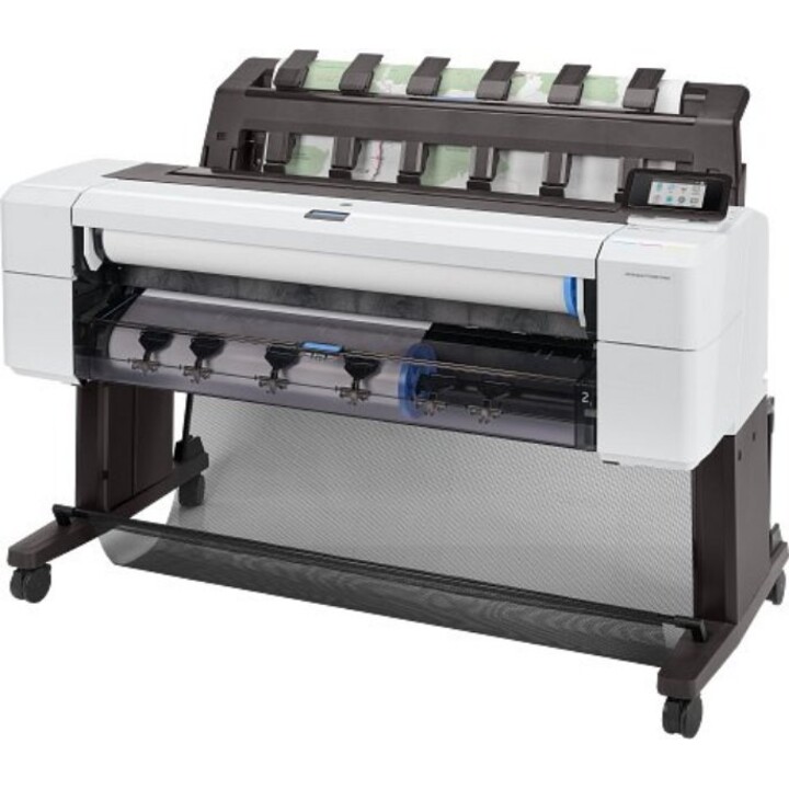 HP DesignJet T1600dr 3EK13A#B19 36 Inch PostScript Printer 914mm Width 2400x1200 dpi Thermal Inkjet 180 A1/hr 128GB RAM 500GB HD