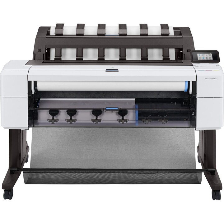 Impressora de 36 polegadas HP DesignJet T1600dr 3EK12A#B19 Largura de 914 mm 2400x1200 dpi Jato de tinta térmico 180 A1/hr 128GB