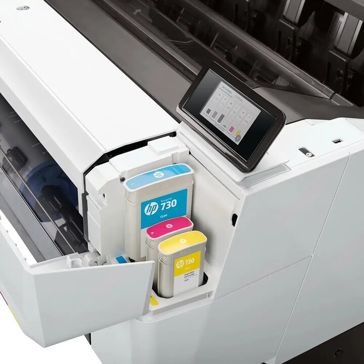 Impressora de 36 polegadas HP DesignJet T1600dr 3EK12A#B19 Largura de 914 mm 2400x1200 dpi Jato de tinta térmico 180 A1/hr 128GB