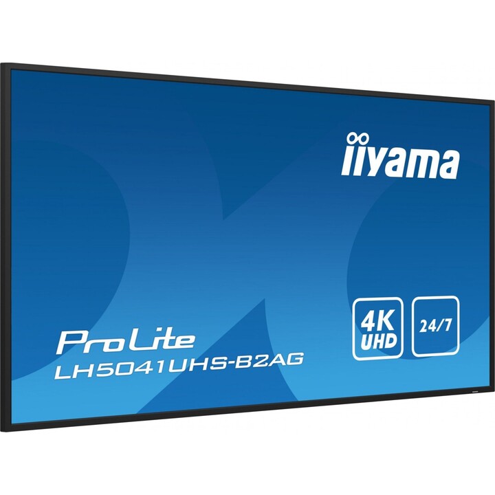 iiyama LH5041UHS-B2AG 50" LCD 500 cd/m² Tela de sinalização digital 4K UHD preta