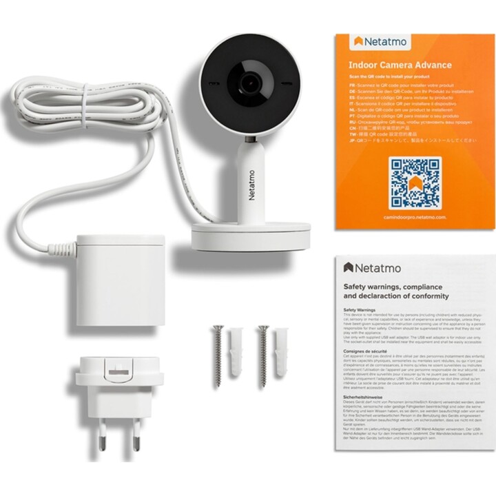 Câmara de interior Netatmo Advance - Branco
