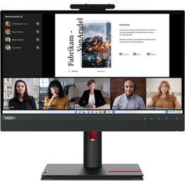 Monitor Lenovo ThinkCentre Tiny-In-One 22 Gen 5 21,5" IPS FullHD 60Hz con fotocamera, altoparlanti ed ergonomia