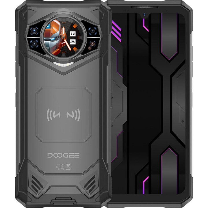 Doogee S200X Vip Version, 12GB 512GB, 6.72 IPS AMOLED, 10100mAh, Black
