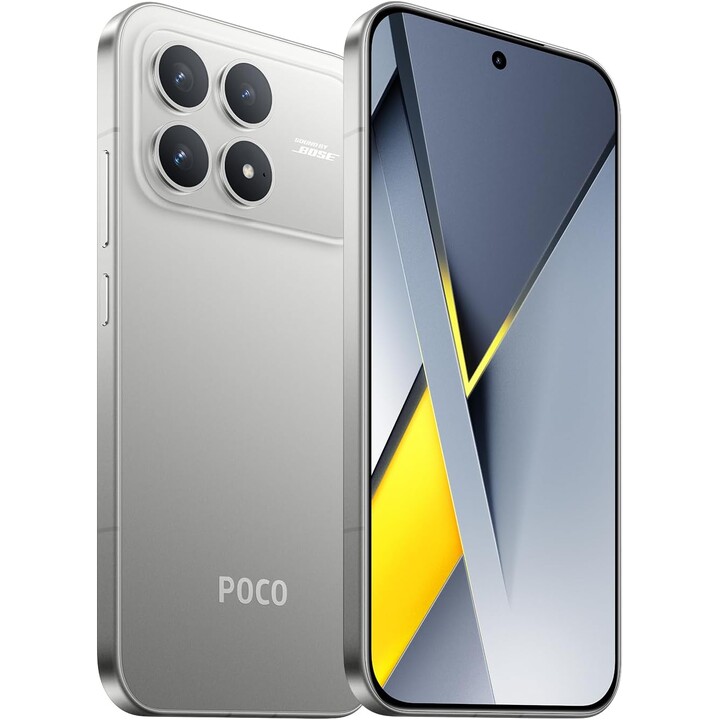 Xiaomi Poco F8 Pro 5G, 12 GB 256 GB, 6,59 OLED LTPO, 6210 mAh, Silber