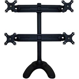 NewStar Preto Suporte de secretária para monitor FPMA-D700DD4 Quatro vias 19-30 polegadas 32kg