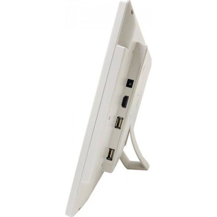 Monitor touch ALLNET da 21 pollici PoE PD 12V In/Out 5V/Out Ingresso HDMI Ethernet USB Touch USB Cam