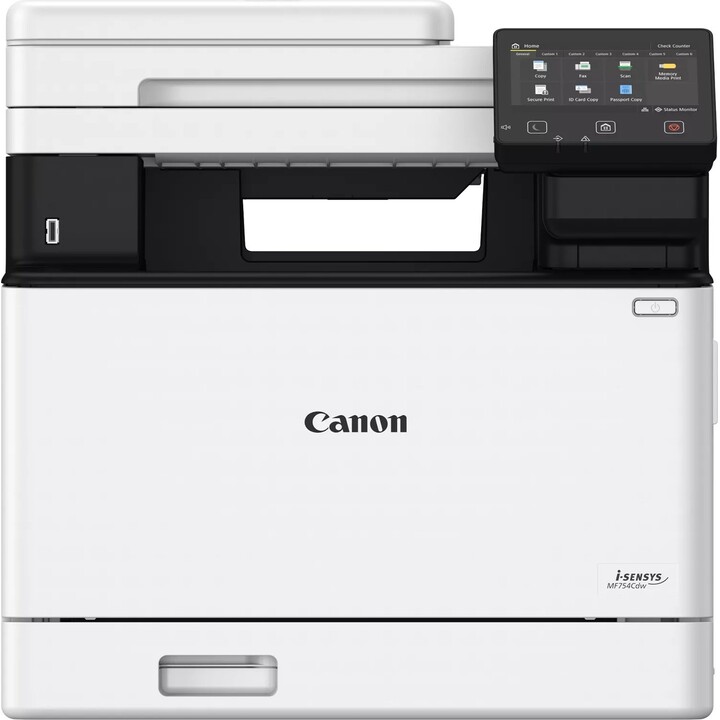 Canon i-SENSYS MF754CDW 7185C010 A4 Farblaser MFP 33ppm Duplex Scannen/Kopieren/Faxen WiFi 5" LCD 350 Blatt