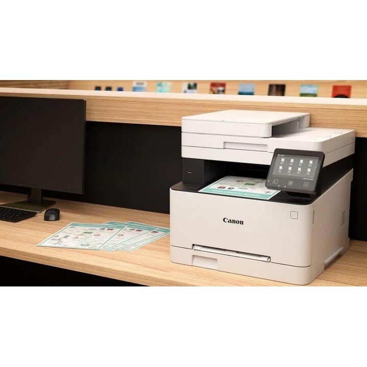 Canon i-SENSYS MF754CDW 7185C010 A4 Farblaser MFP 33ppm Duplex Scannen/Kopieren/Faxen WiFi 5" LCD 350 Blatt