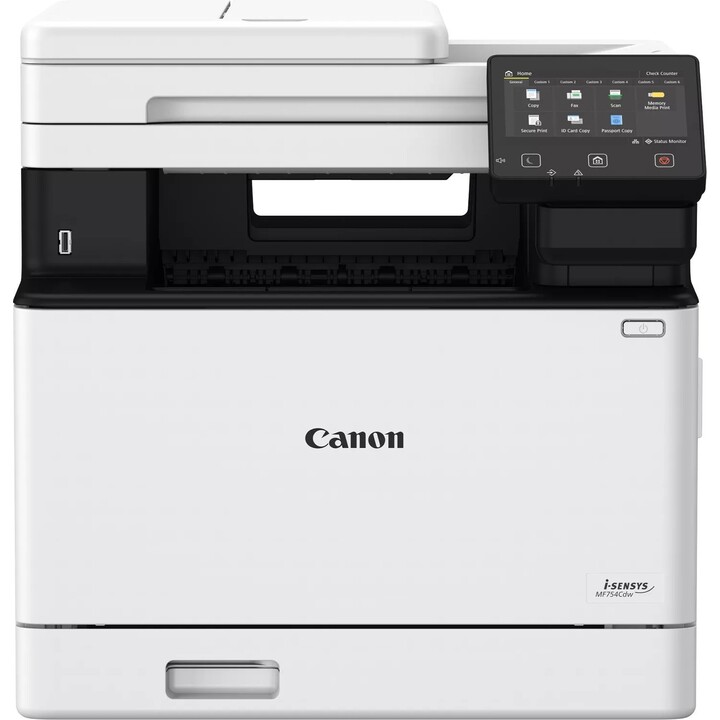 Canon i-SENSYS MF754CDW 7185C010 A4 Farblaser MFP 33ppm Duplex Scannen/Kopieren/Faxen WiFi 5" LCD 350 Blatt