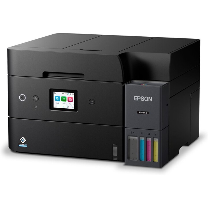 Epson EcoTank ET-4950 A3 Inkjet MFP Color Duplex Scan/Copy WiFi Ethernet 4.3" LCD 550 Sheets