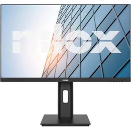 Nilox NXM27REG1201 Moniteur IPS Full HD 27" 120 Hz avec haut-parleurs, réglage ergonomique, HDMI et support VESA - Noir