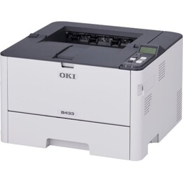 OKI B433dn 09006231 A4 Mono LED Laserdrucker 35ppm 1200x1200 dpi Duplex Ethernet 650 Blatt Ablage 512 MB RAM