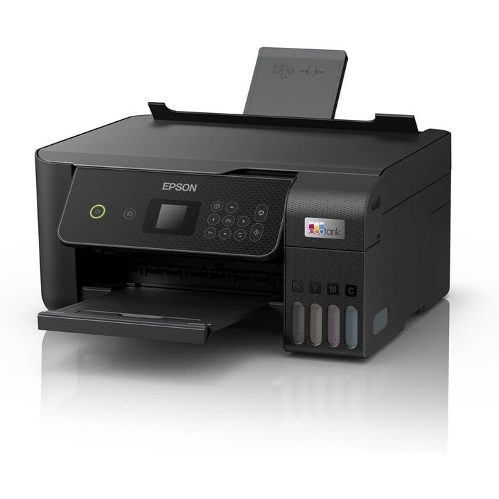 Epson EcoTank ET-2871 All-in-One-Tintenstrahldrucker 10 Seiten/Min. Schwarzweiß 5 Seiten/Min. WiFi USB 100-Blatt-Zufuhr Drucken 