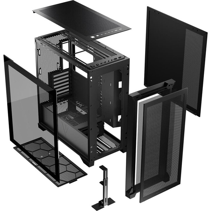MODECOM Computer Case VOLCANO EXPANSE S MIDI Black
