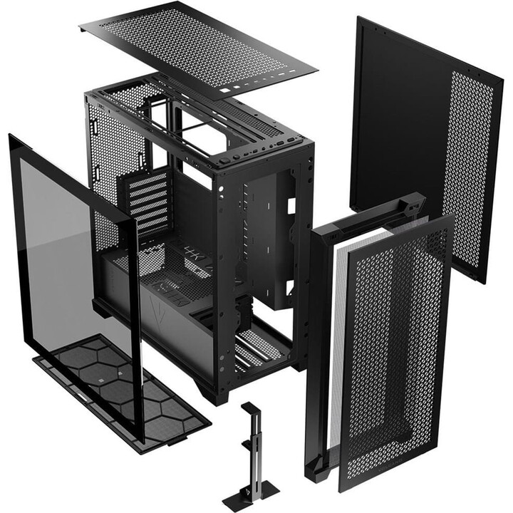 MODECOM Computer Case VOLCANO EXPANSE T MIDI Black
