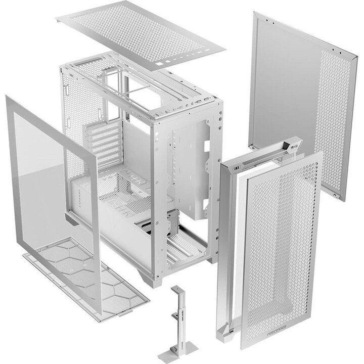 MODECOM Caja de ordenador VOLCANO EXPANSE T MIDI Blanco