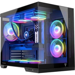 MODECOM Computer Case Volcano Panorama APEX ARGB 7F MIDI Black