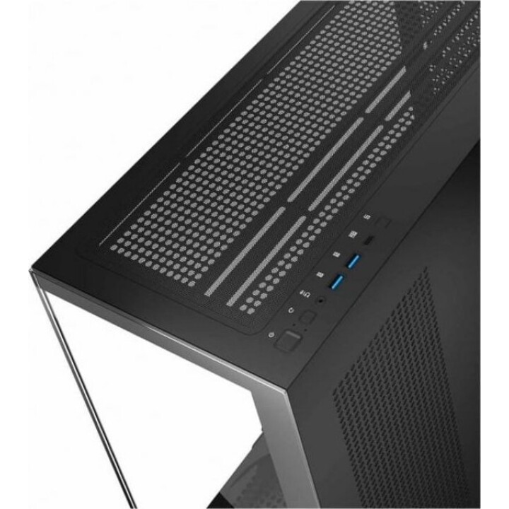 MODECOM Caja de ordenador VOLCANO STELLAR MIDI Negro