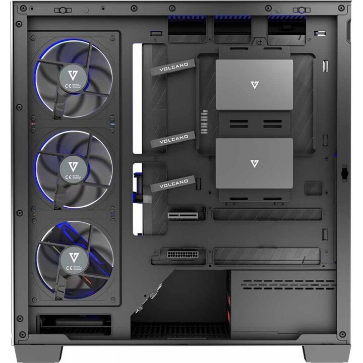 MODECOM Caja de ordenador VOLCANO STELLAR ARGB MIDI 5F Negro