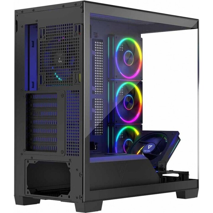 MODECOM Computer Case VOLCANO STELLAR ARGB MIDI 5F Black