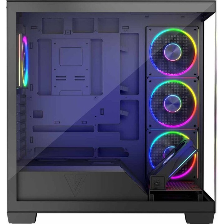 MODECOM Caja de ordenador VOLCANO STELLAR ARGB MIDI 5F Negro