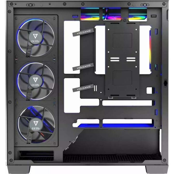 MODECOM Computer Case VOLCANO STELLAR ARGB MIDI 8F Nero