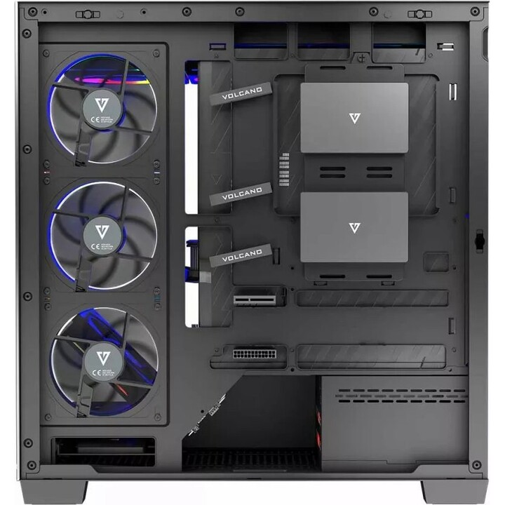 MODECOM Computer Case VOLCANO STELLAR ARGB MIDI 8F Nero