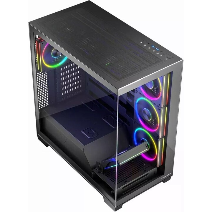 MODECOM Computer Case VOLCANO STELLAR ARGB MIDI 8F Nero