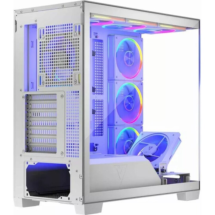 MODECOM Computer Case VOLCANO STELLAR ARGB MIDI 8F Bianco