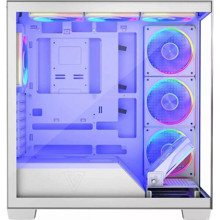 MODECOM Computer Case VOLCANO STELLAR ARGB MIDI 8F White