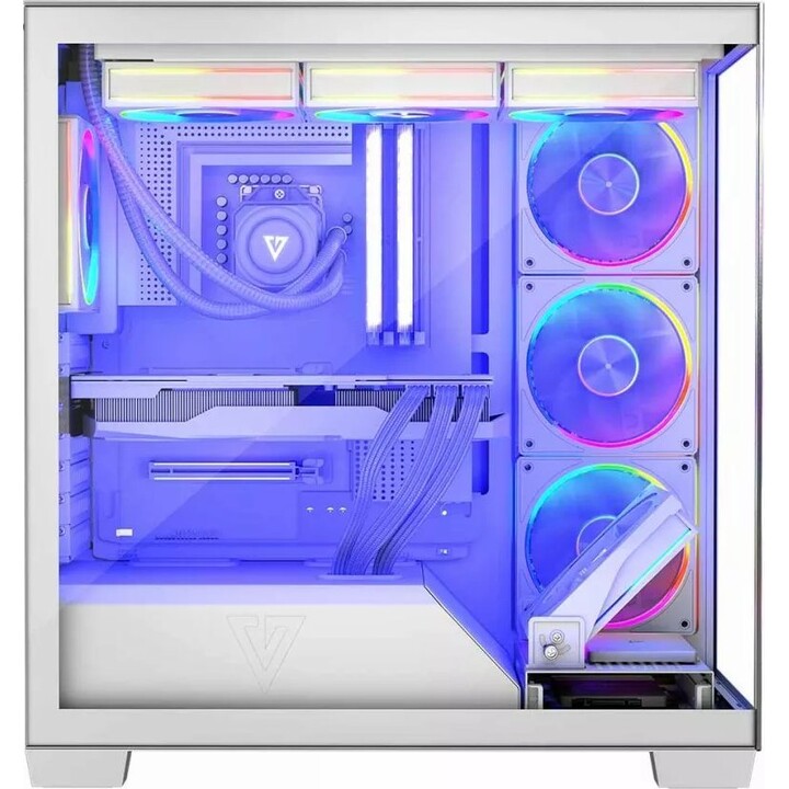 MODECOM Computer Case VOLCANO STELLAR ARGB MIDI 8F White