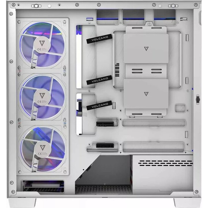 MODECOM Computer Case VOLCANO STELLAR ARGB MIDI 8F White