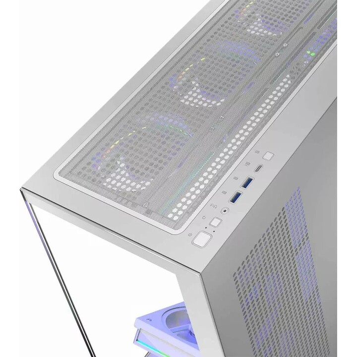 MODECOM Computer Case VOLCANO STELLAR ARGB MIDI 8F White